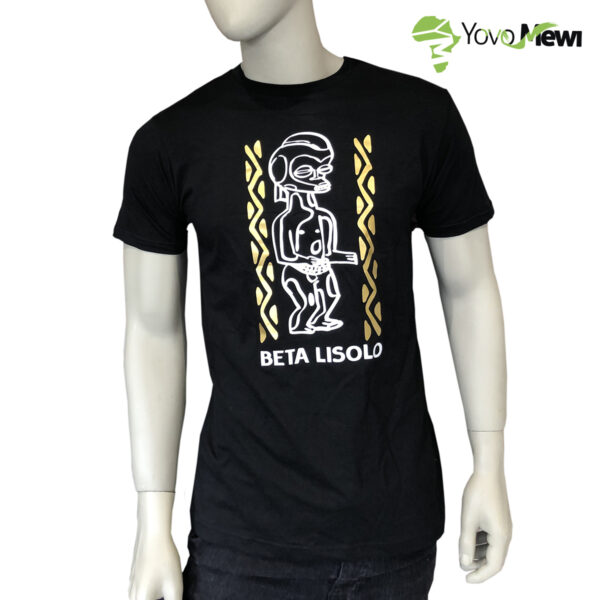 Tee-shirt Beta Lissolo / flocage / statu africain