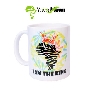Mug "I AM THE kING " impression sublimation.